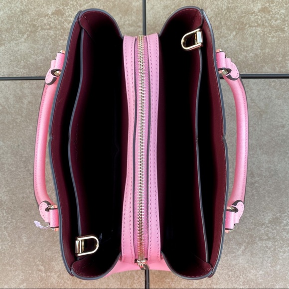 NWT Kate Spade Tippy Triple Compartment Satchel - Picture 3 of 4